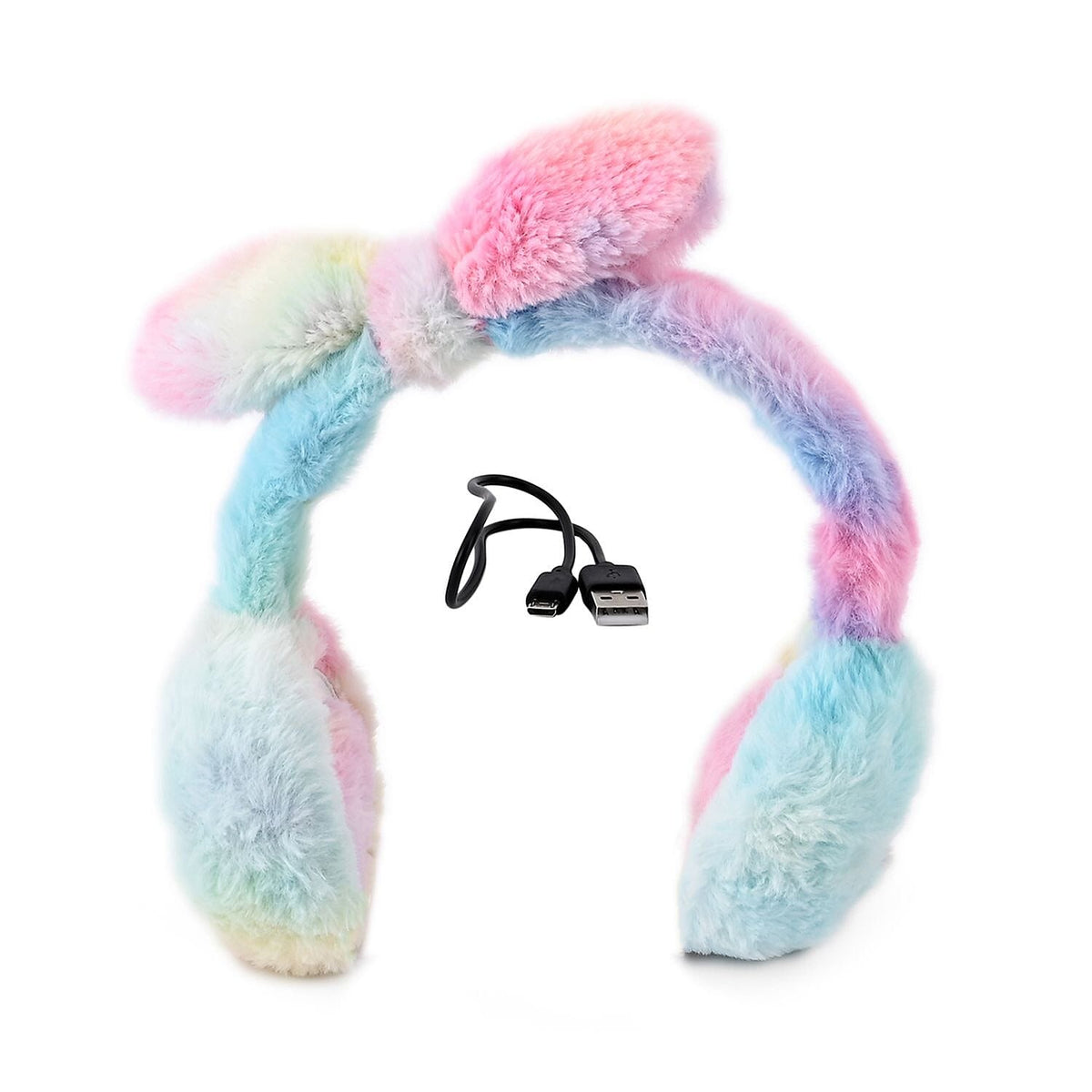 Plush Bluetooth Cushioned Over Ear Headset - Multi