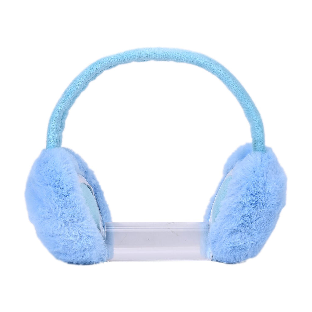 Plush Bluetooth Cushioned Headphone - Blue