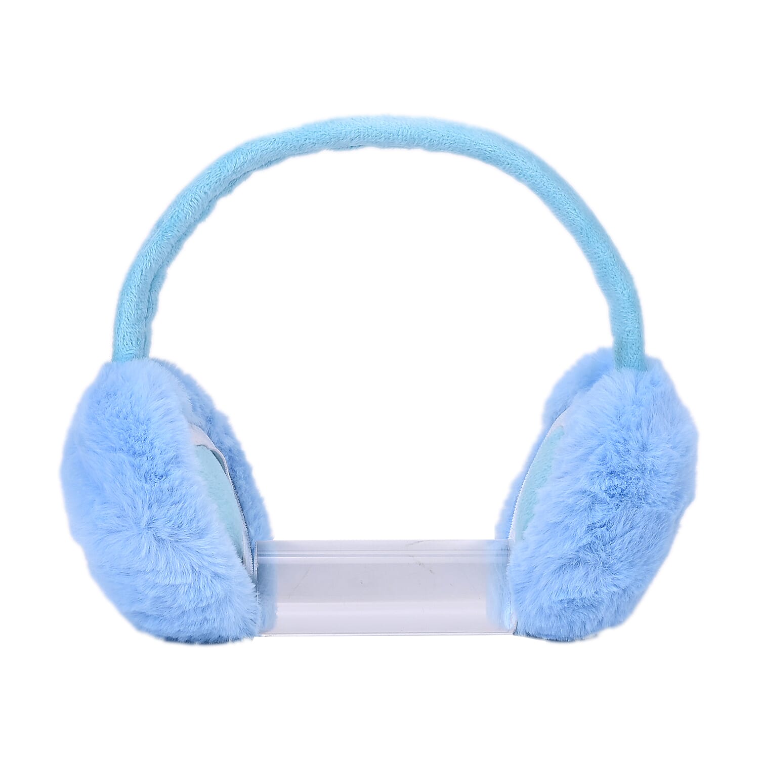 Plush Bluetooth Cushioned Headphone - Blue