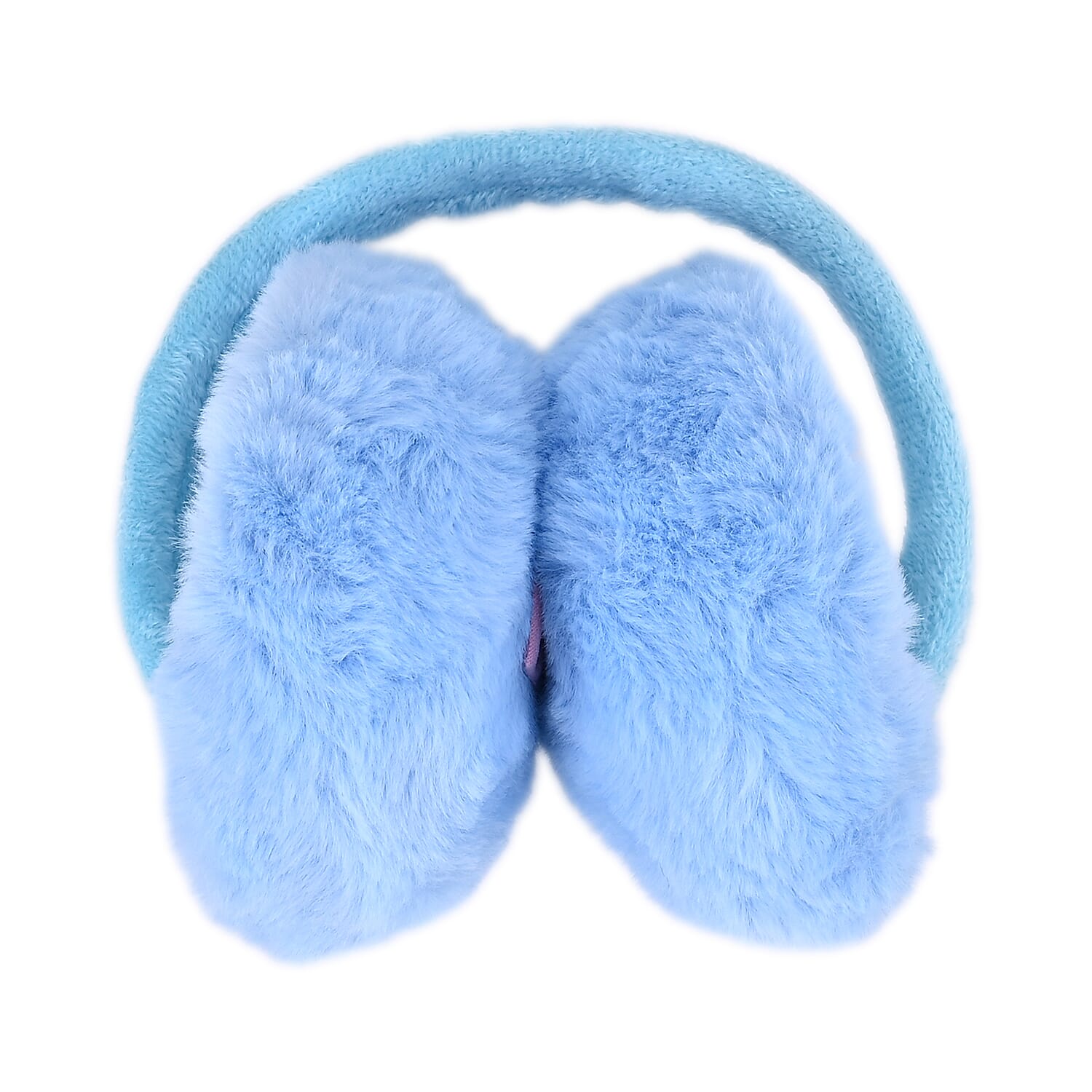 Plush Bluetooth Cushioned Headphone - Blue
