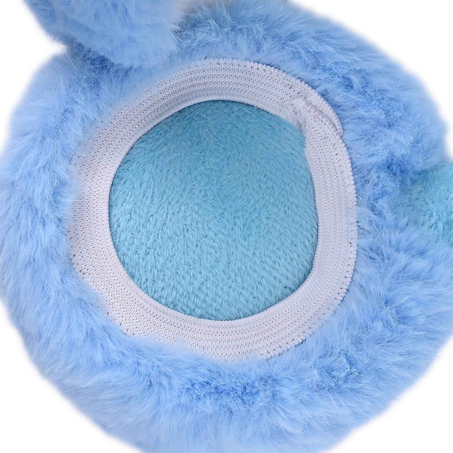 Plush Bluetooth Cushioned Headphone - Blue