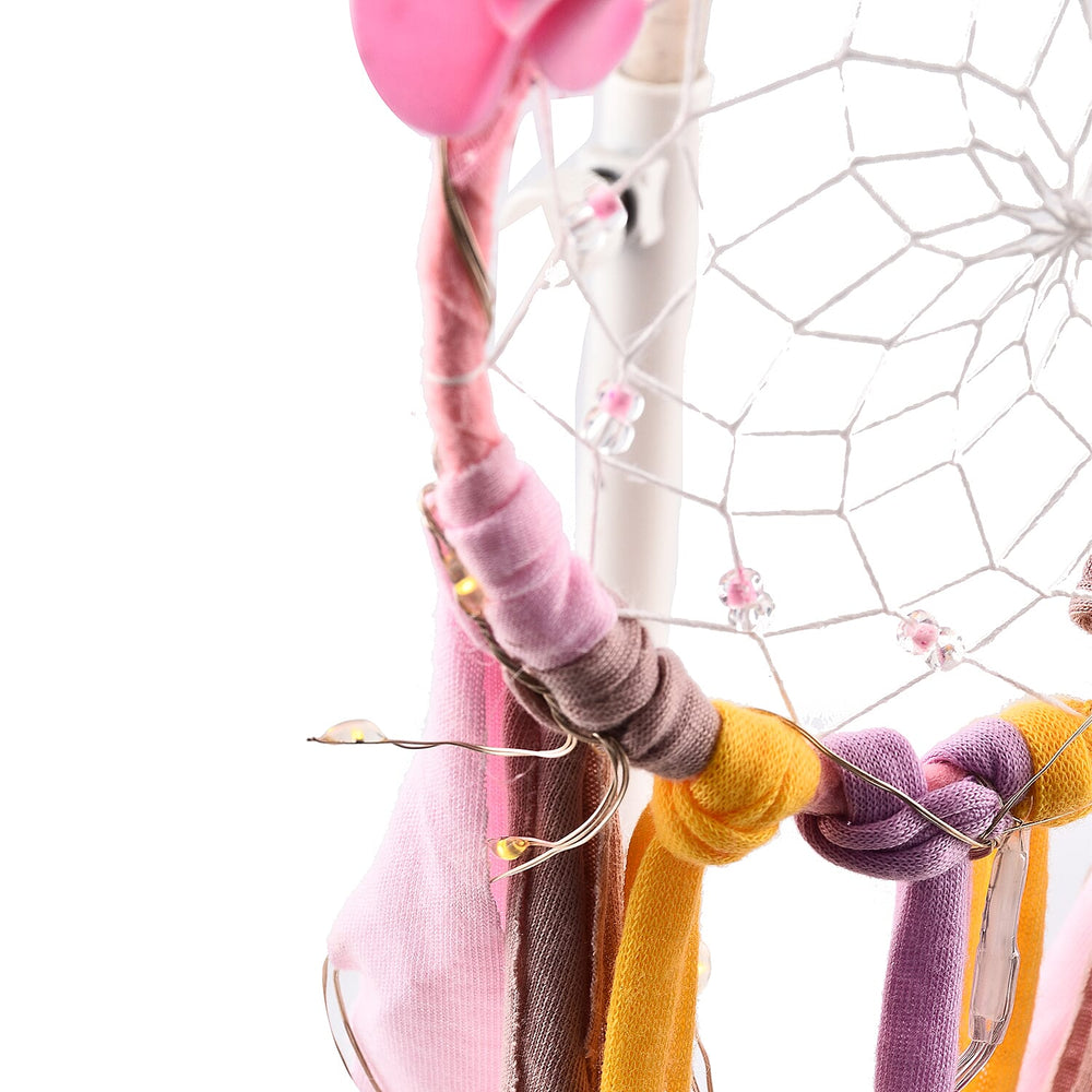 One Time Close Out Deal- Hanging Unicorn LED Dream Catcher