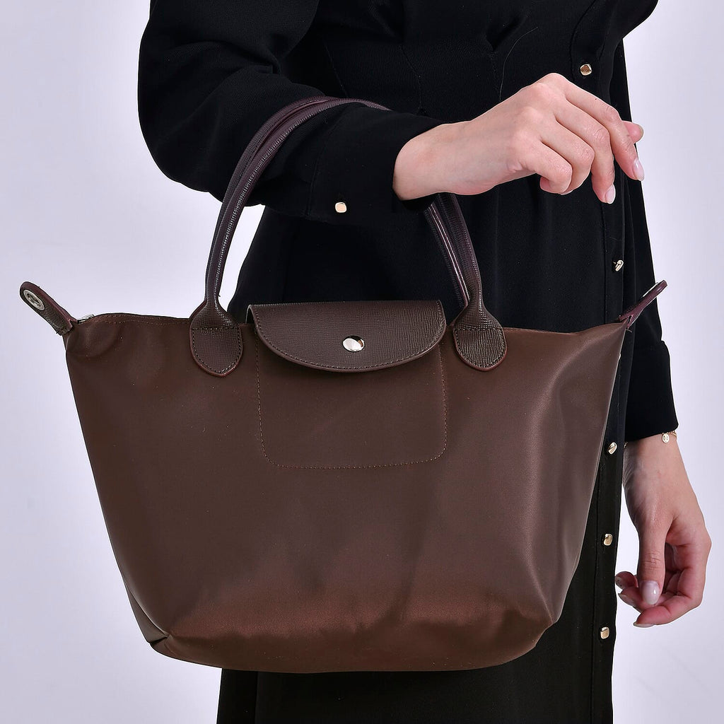 One Time Closeout- Designer Inspired Tote Bag (Size 38x15x24 cm) - Brown