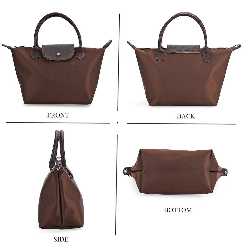 One Time Closeout- Designer Inspired Tote Bag (Size 38x15x24 cm) - Brown