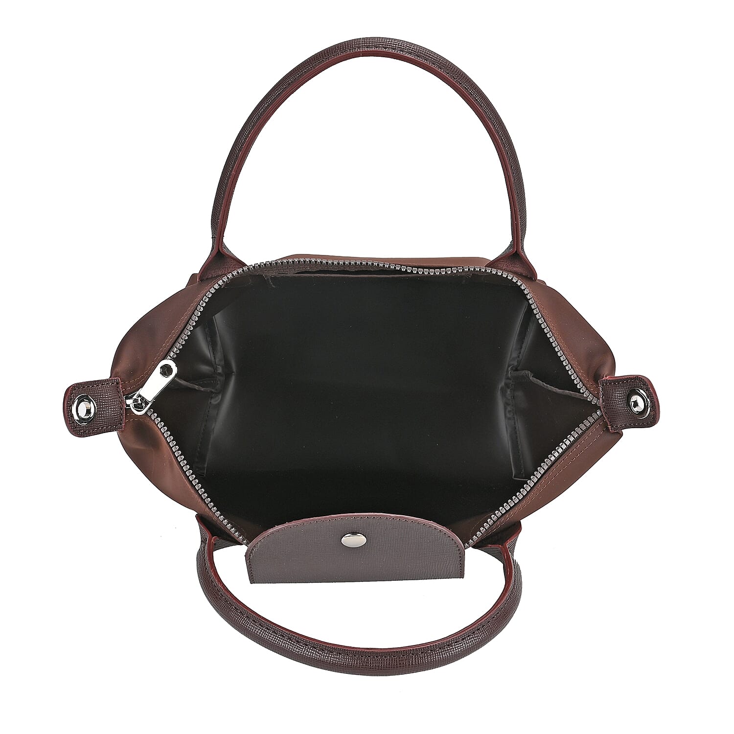 One Time Closeout- Designer Inspired Tote Bag (Size 38x15x24 cm) - Brown