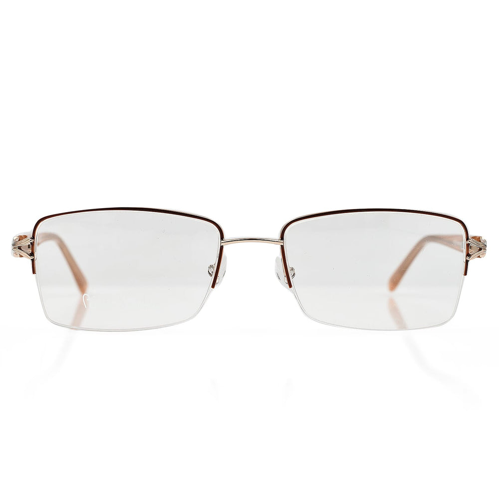 One Time Closeout - Limited Edition Crystal Studded Pierre Cardin Reading Glasses - (Power - 3) - Gold Black