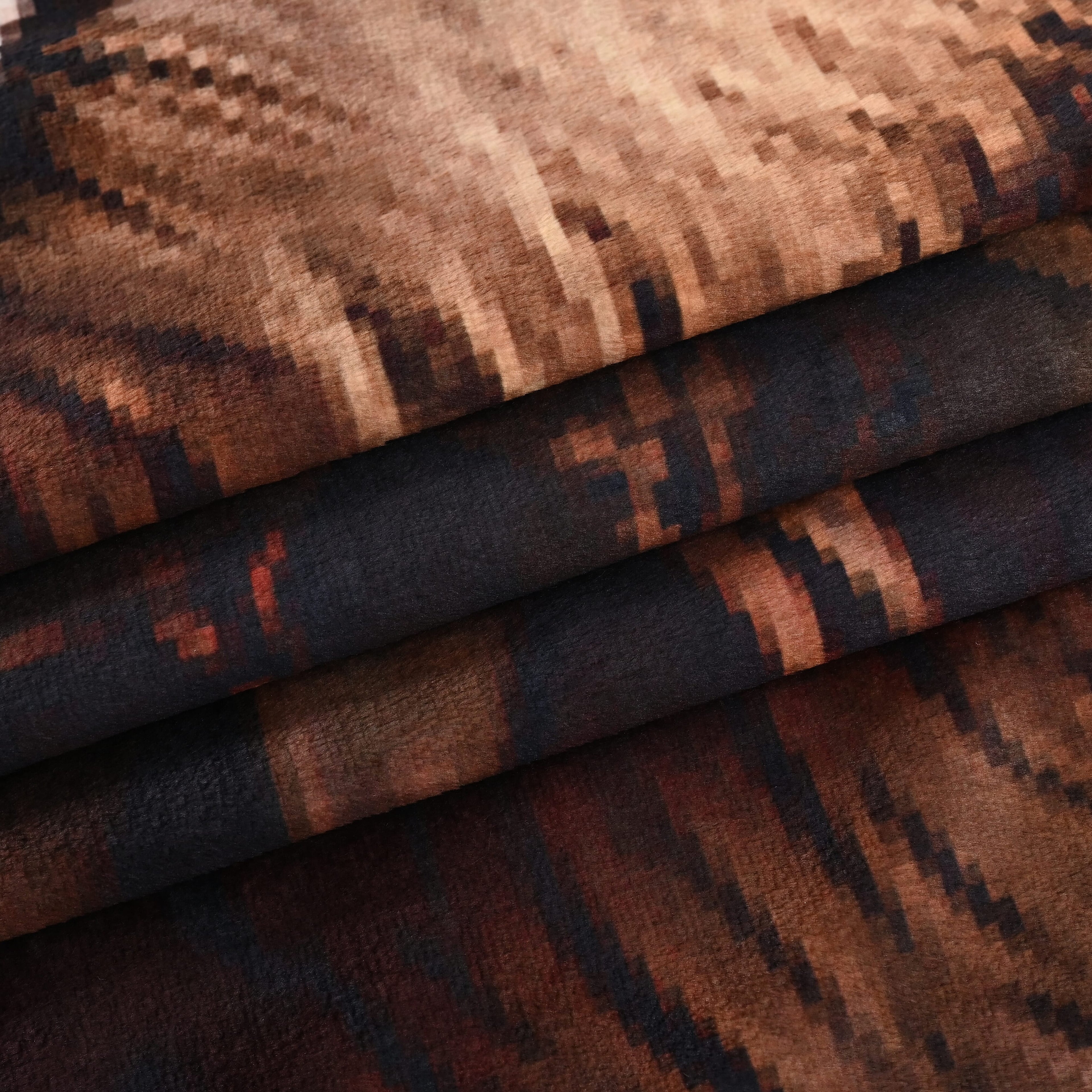 One Time Deal - Ultra-SoftHush Haven Wolf Digital Print Flannel Cozy Blanket (150x200 cm)
