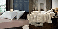 Opulent Lavish Pillows and Teddy Fleece Duvet - King