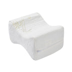Orthopaedic Leg Pillow with Gel Infused (Size 25x20x15 cm) - White