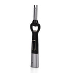 2-in-1 Bottle Opener - Electronic Lighter with Display - Silver