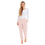 Ladies Cuffed Hem Jogger (Size 8-10) - Blush