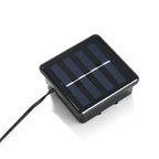 BRAND NEW - 4 Solar Swaying Outdoor Lawn Lights x8 Colour LEDs (70cm) - Black