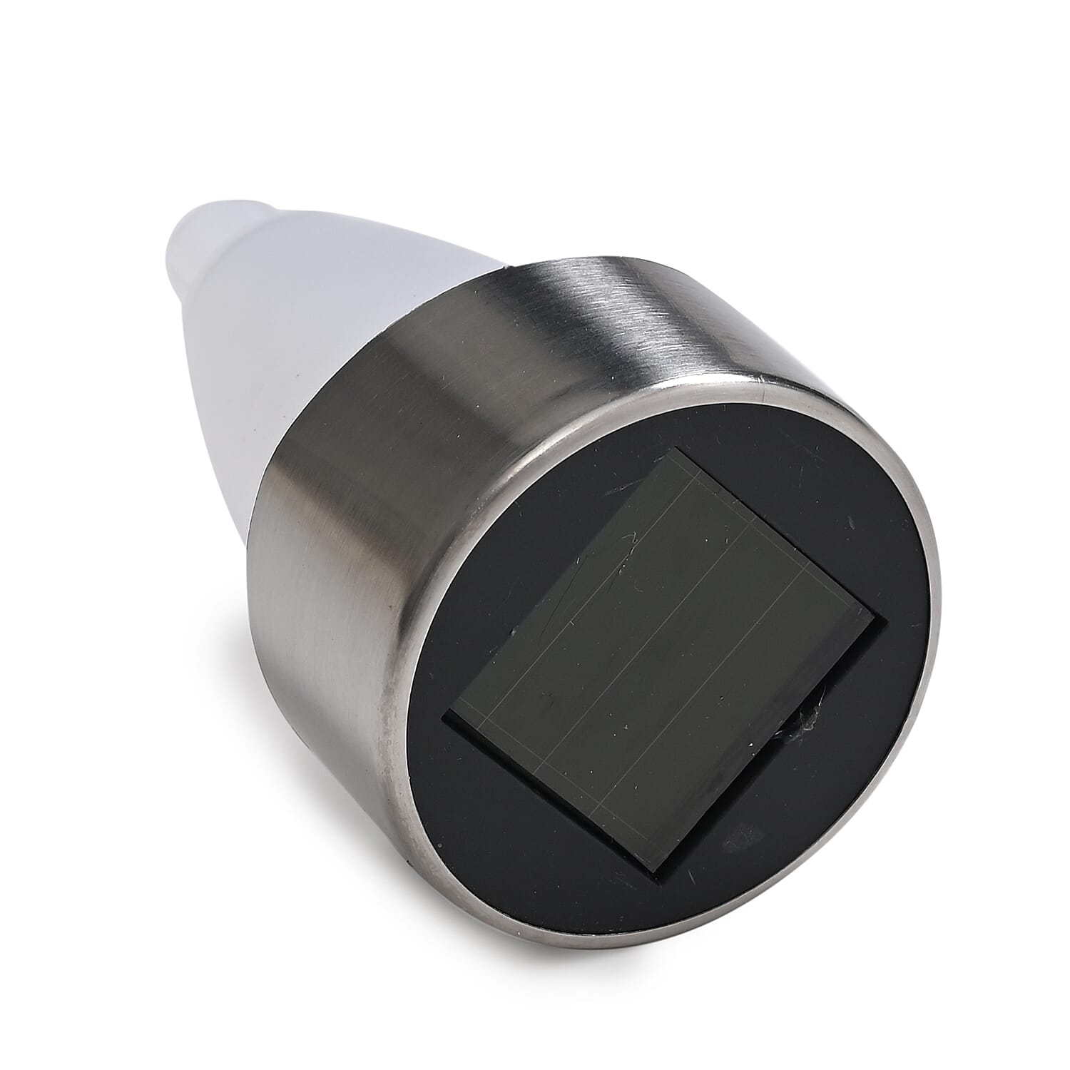Set of 6 Outdoor Solar Path Lights with Flame Effect - Warm White