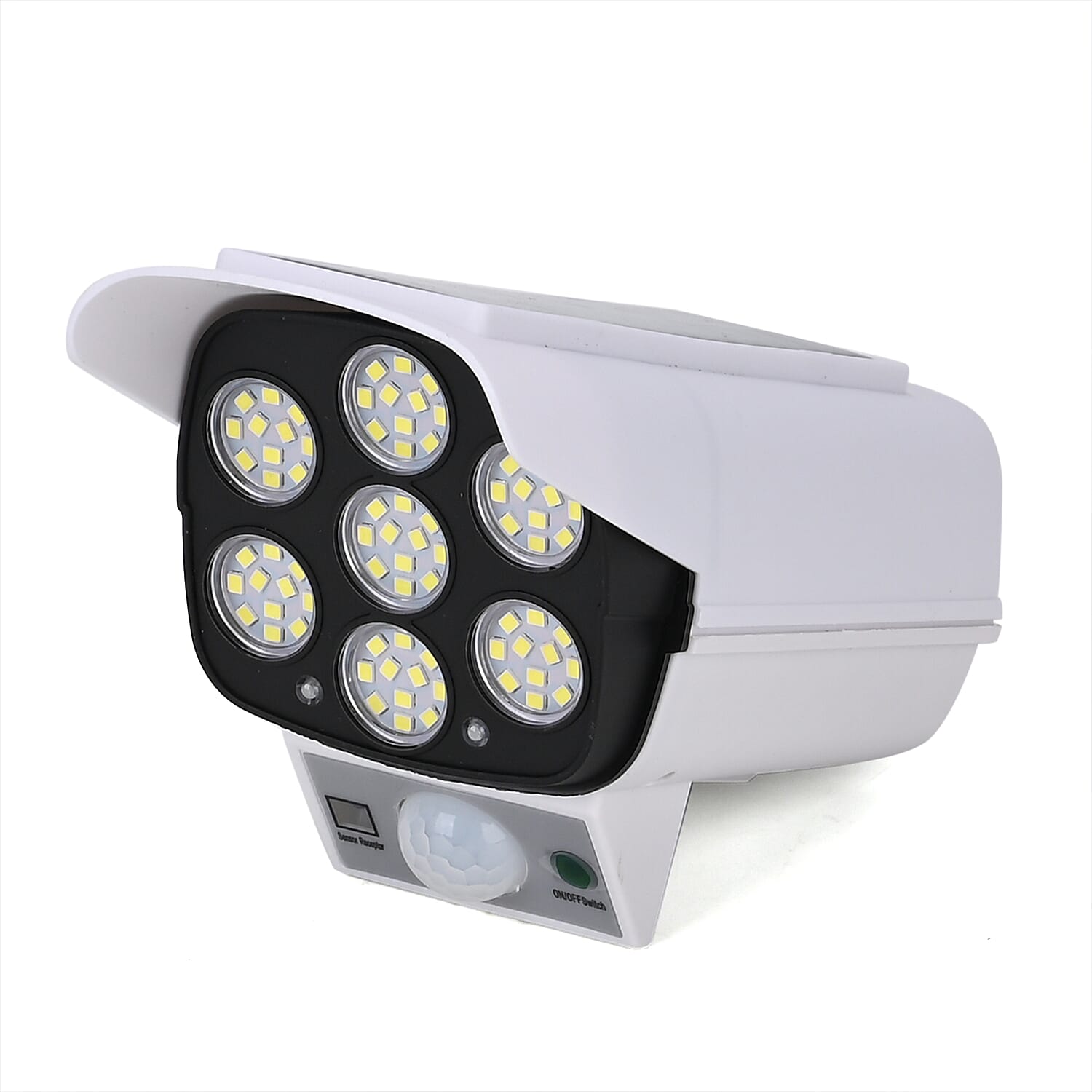 Mega Clearance Offer - Dummy Security Camera and Solar Light - White