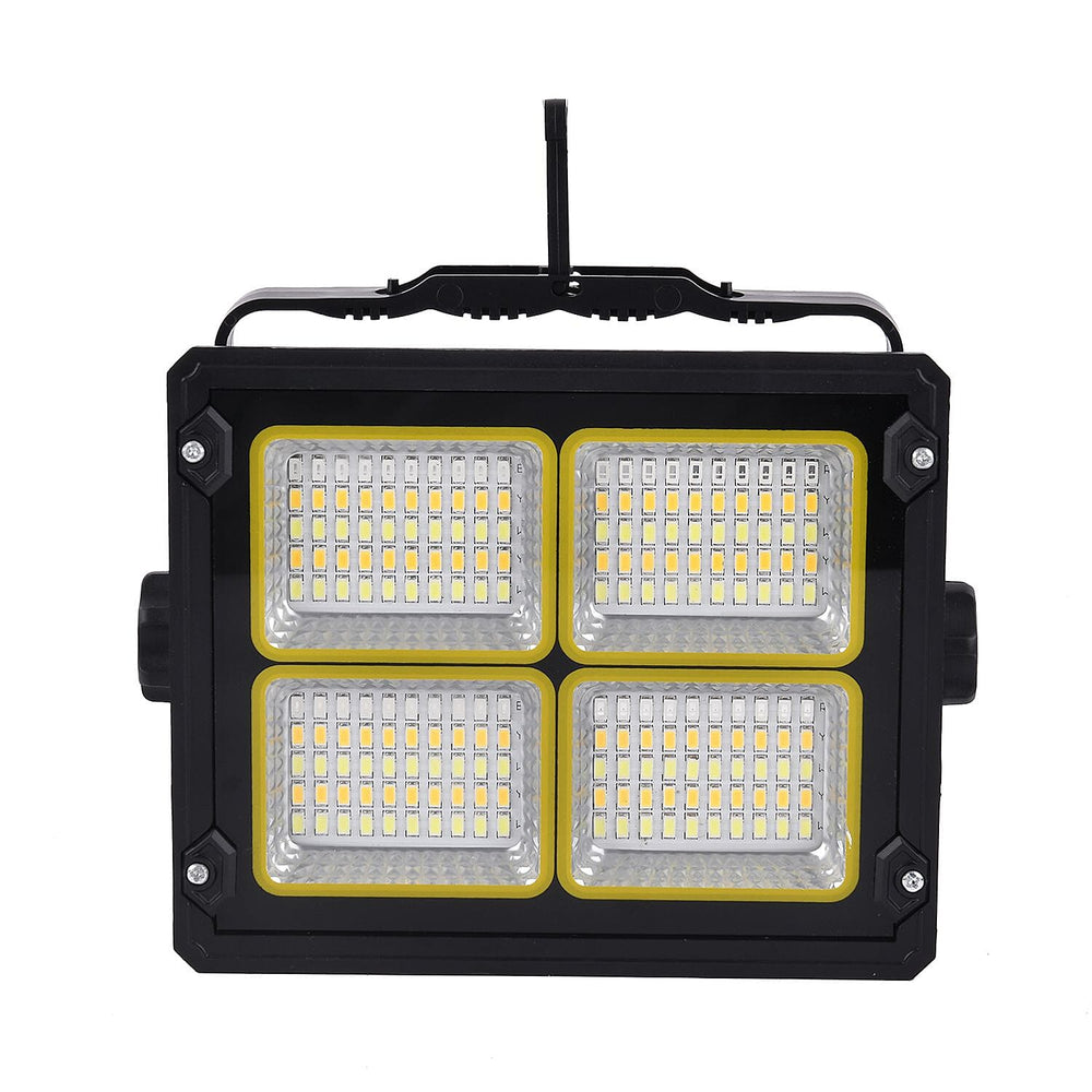Multifunctional Rechargeable 500W Work Light With 360 Degree Handle and Waterproof Level Support (Battery - 3.7V 12000MAH) - Black