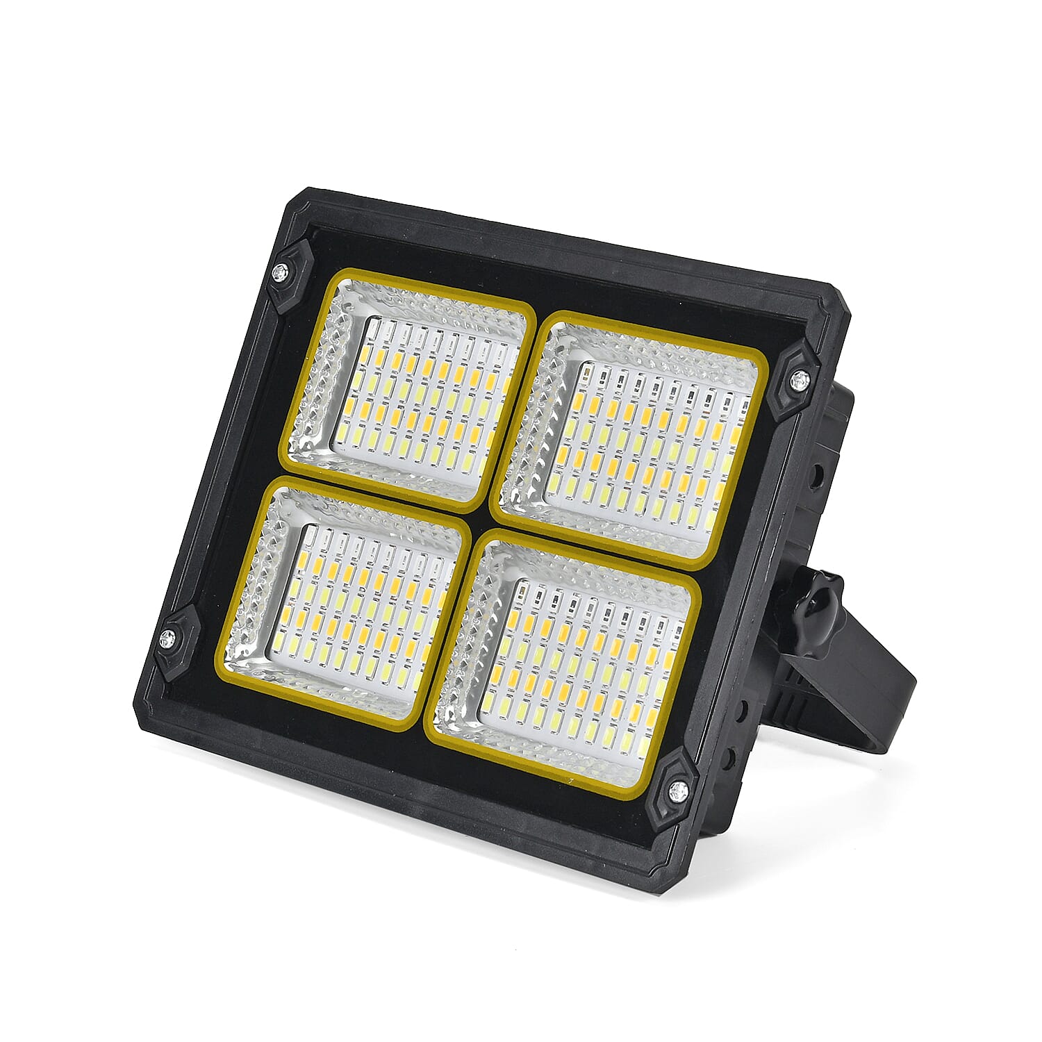 Multifunctional Rechargeable 500W Work Light With 360 Degree Handle and Waterproof Level Support (Battery - 3.7V 12000MAH) - Black