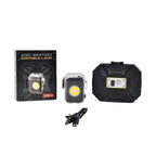 ARC IGNITION Portable - Rechargeable COB Lamp with Storage Box (400 mAh Battery) - Black