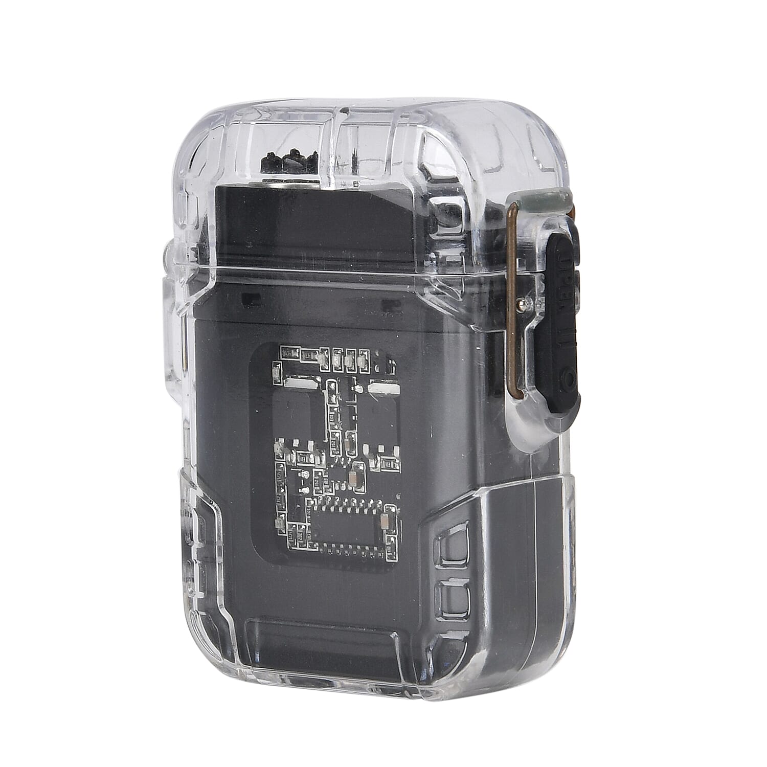 ARC IGNITION Portable - Rechargeable COB Lamp with Storage Box (400 mAh Battery) - Black
