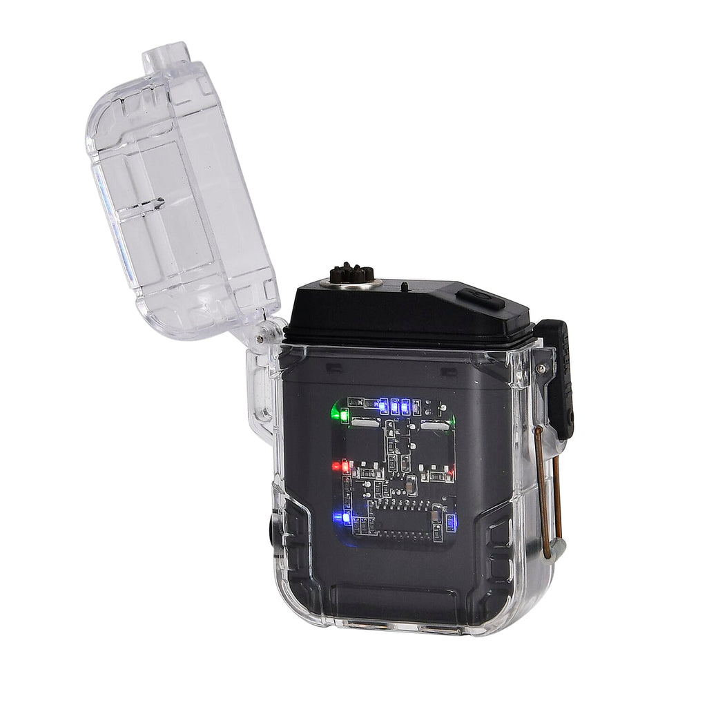 ARC IGNITION Portable - Rechargeable COB Lamp with Storage Box (400 mAh Battery) - Black