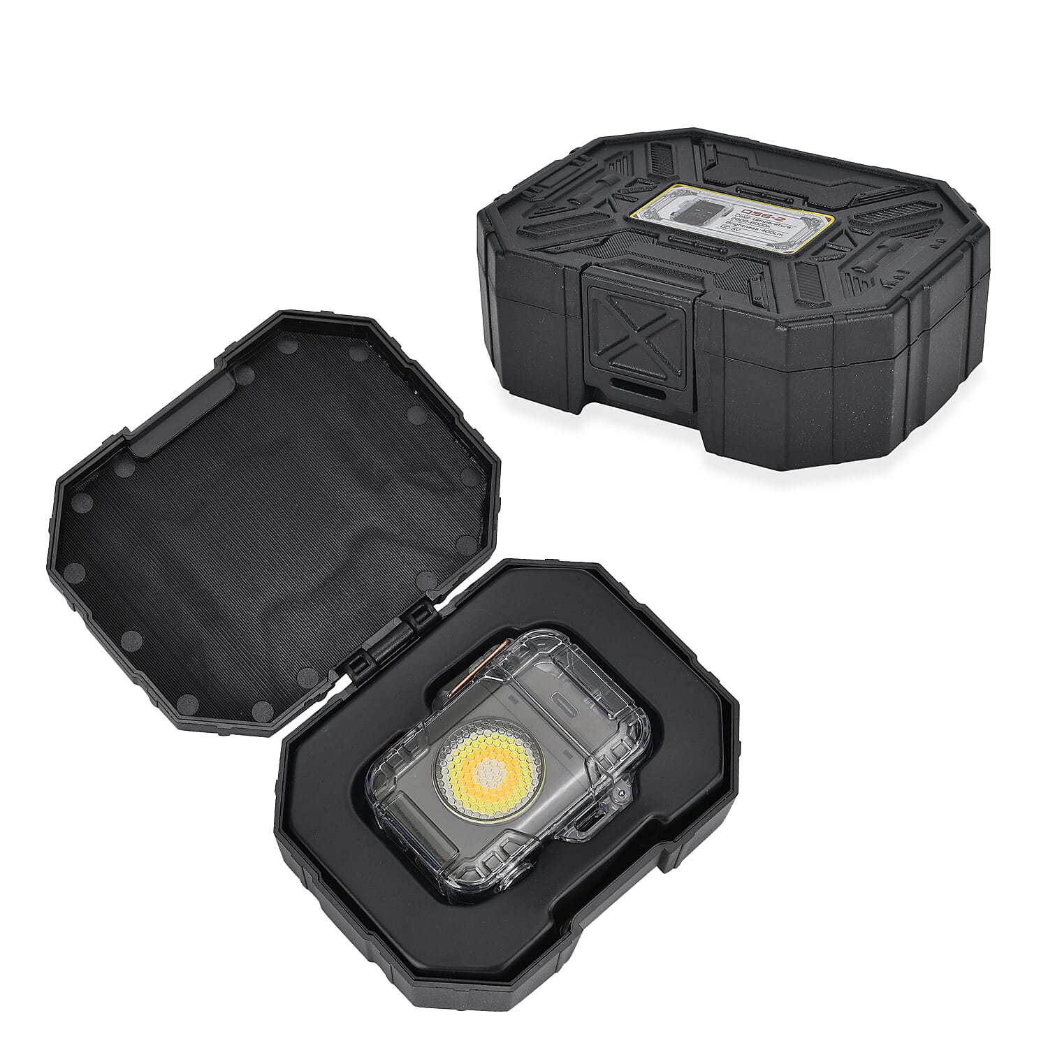 ARC IGNITION Portable - Rechargeable COB Lamp with Storage Box (400 mAh Battery) - Green