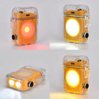 ARC IGNITION Portable - Rechargeable COB Lamp with Storage Box (400 mAh Battery) - Yellow