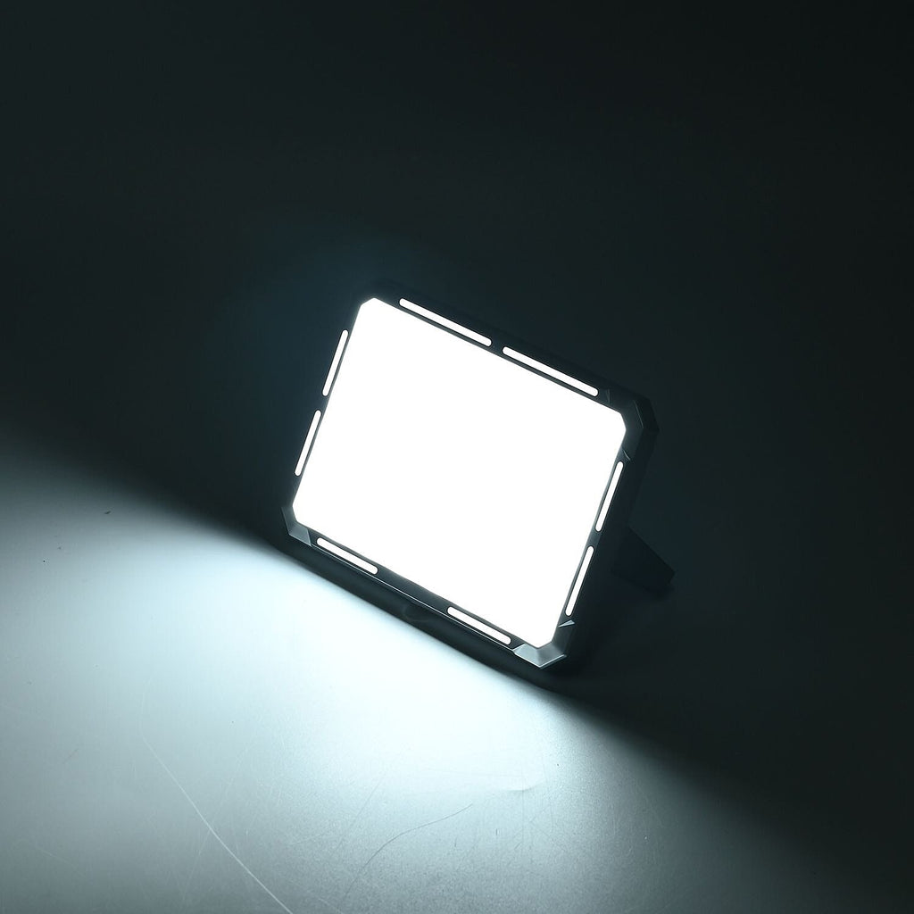 Multifunctional Rechargable Power Bank and LED Flood Light with Powerful 5600 Lumin (Battery Cap. 4000mAh) - Silver