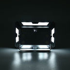 Multifunctional Rechargable Power Bank and LED Flood Light with Powerful 5600 Lumin (Battery Cap. 4000mAh) - Silver