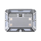 Multifunctional Rechargable Power Bank and LED Flood Light with Powerful 5600 Lumin (Battery Cap. 4000mAh) - Silver