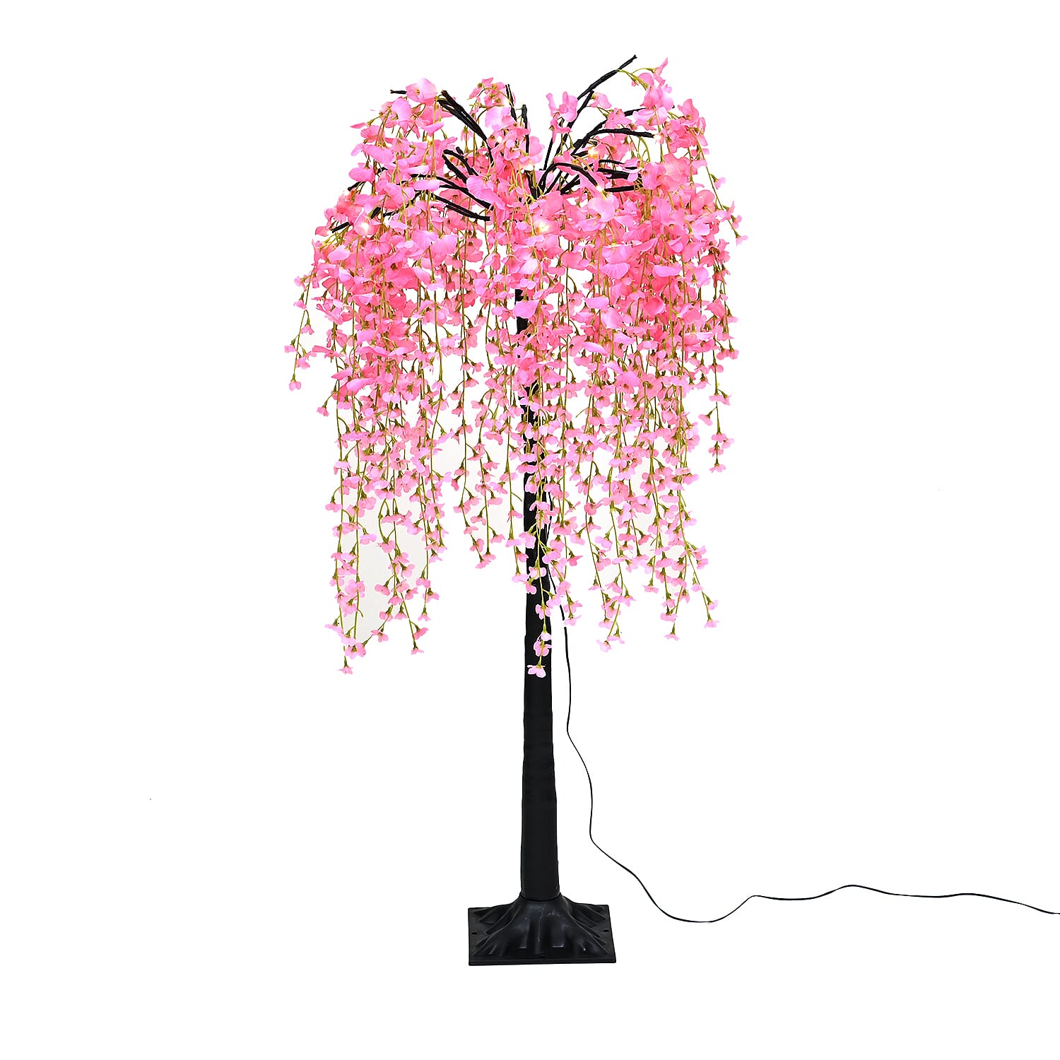 Pink Blossom Tree With 32 Warm White LED Lights – Idealworld
