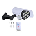 Energy Saving Solar Sensor Light with 3 Lightning Modes, Remote - Screw Accessories