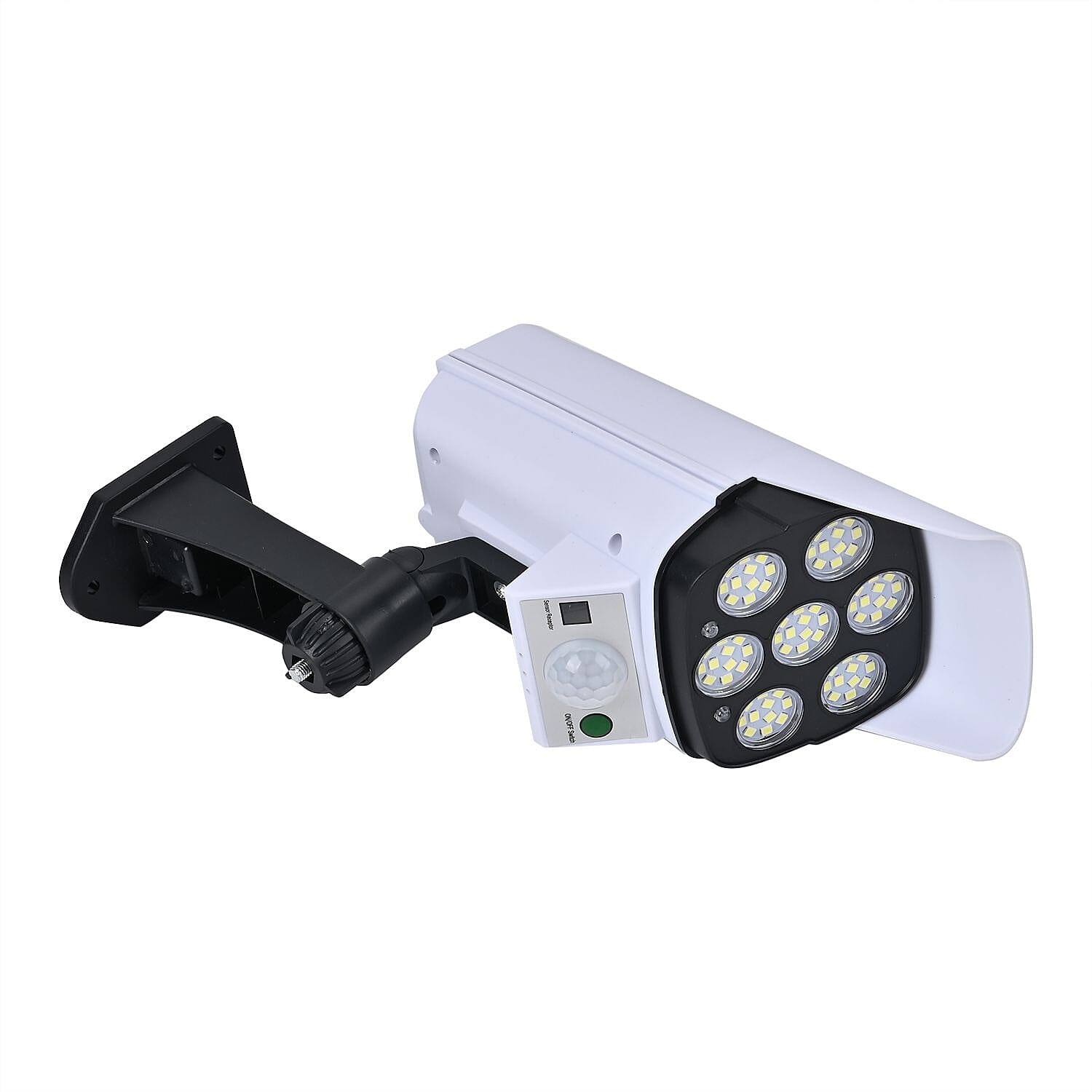 Energy Saving Solar Sensor Light with 3 Lightning Modes, Remote - Screw Accessories