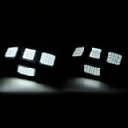 Outdoor Lighting - Solar LED 4 Head Lamp, 3-5m Sensor Range(Size 28x13x18 cm)