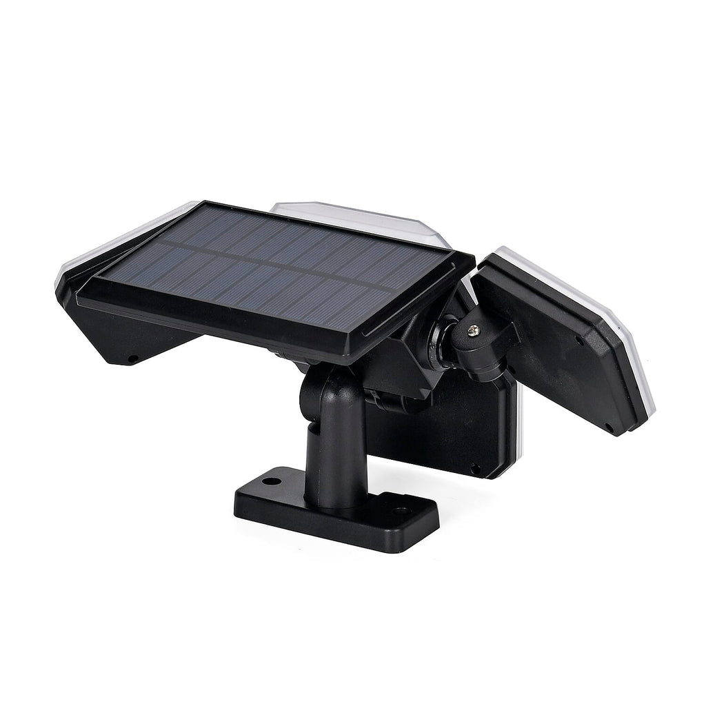 Outdoor Lighting - Solar LED 4 Head Lamp, 3-5m Sensor Range(Size 28x13x18 cm)