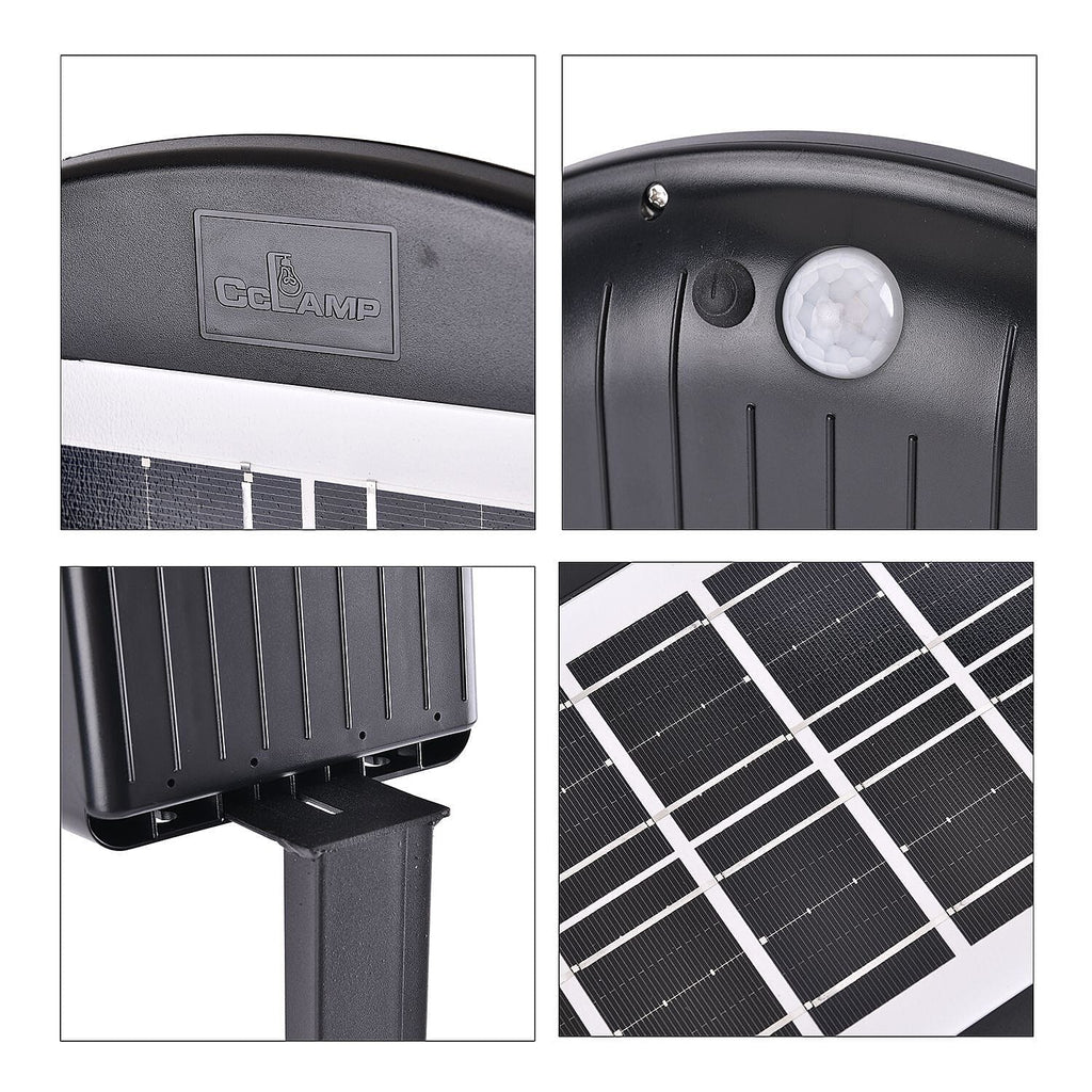 Outdoor Lighting (Size 6x6x31 cm) - Black & Multicolor