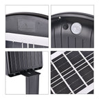 Outdoor Lighting (Size 6x6x31 cm) - Black & Multicolor