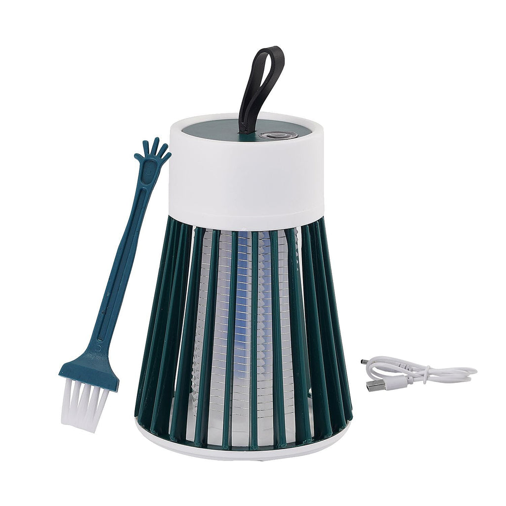 Ultraviolet 2 in 1 Insect Exterminator with Two Light Modes (Rechargeable Lithium Battery - 1200mA  - USB) - Green - White