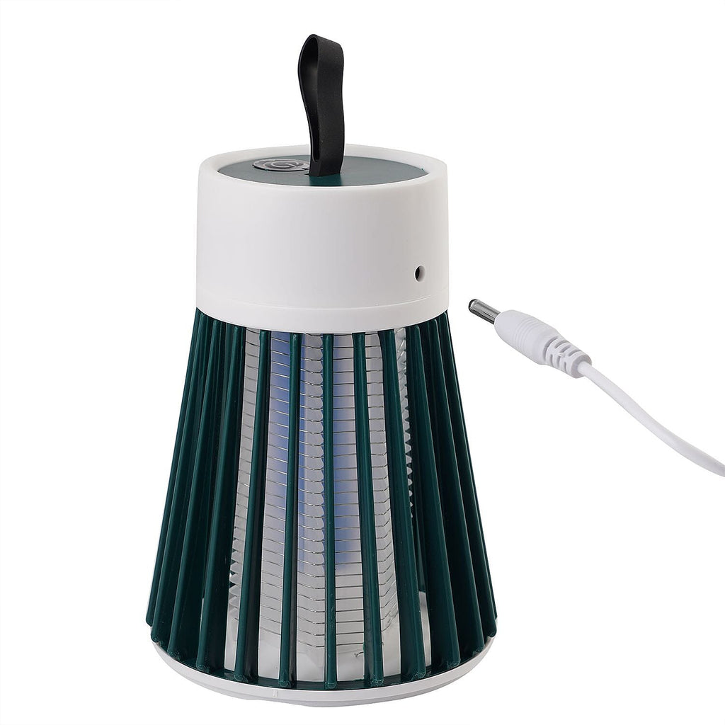 Ultraviolet 2 in 1 Insect Exterminator with Two Light Modes (Rechargeable Lithium Battery - 1200mA  - USB) - Green - White