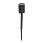 Solar Path Lights with Flame Effect - Set of 4 - 30cm - Black