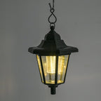 Fairy Silhouette Solar Lantern - Black