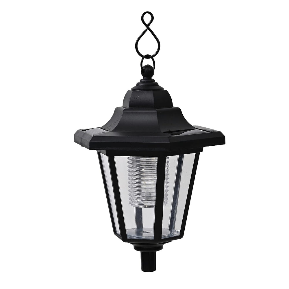 Fairy Silhouette Solar Lantern - Black