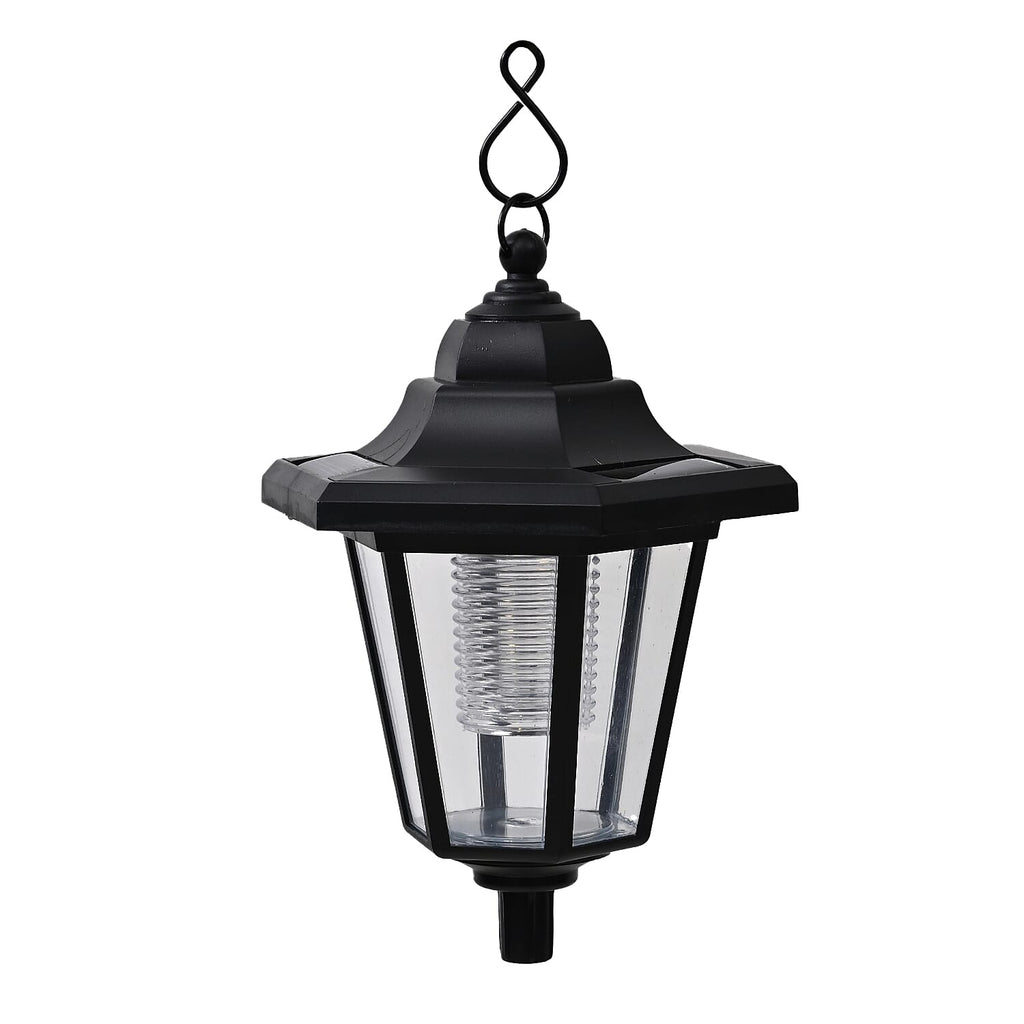 Fairy Silhouette Solar Lantern - Black