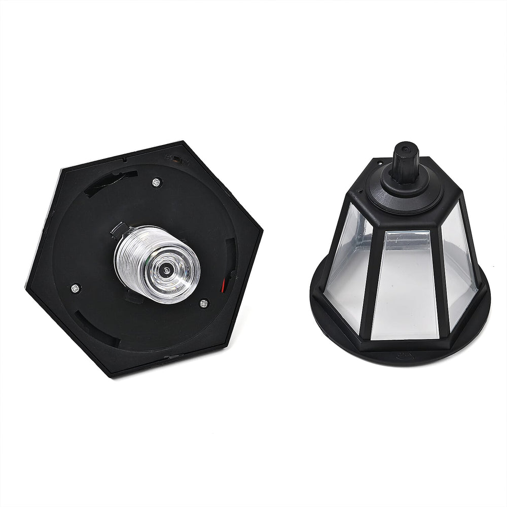 Fairy Silhouette Solar Lantern - Black