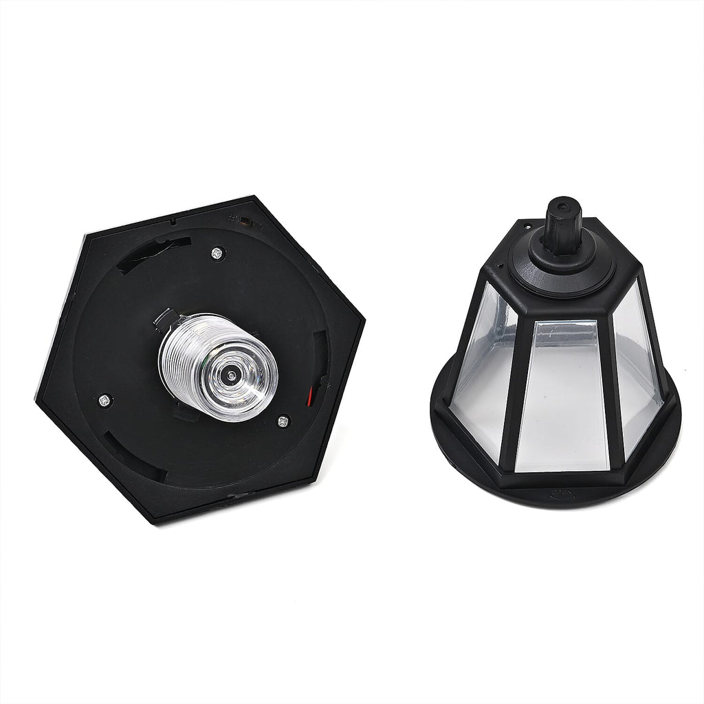 Fairy Silhouette Solar Lantern - Black