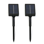 Lowest Price Offer - Set of 4 Solar Butterfly Lights- 6 Warm LEDs, 8 Lighting Modes & 500mah Battery Incl. (70cm) - Black