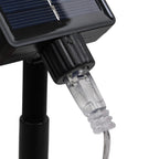 Lowest Price Offer - Set of 4 Solar Butterfly Lights- 6 Warm LEDs, 8 Lighting Modes & 500mah Battery Incl. (70cm) - Black