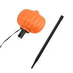 Set of 4 Musical Animated Pumpkins with Motion Sensor - Orange