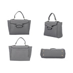 PASSAGE Convertible Bag with Detachable Long Strap (Size 26x22x10 Cm) - Grey