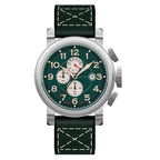 Japanese Mens Watch in Leather