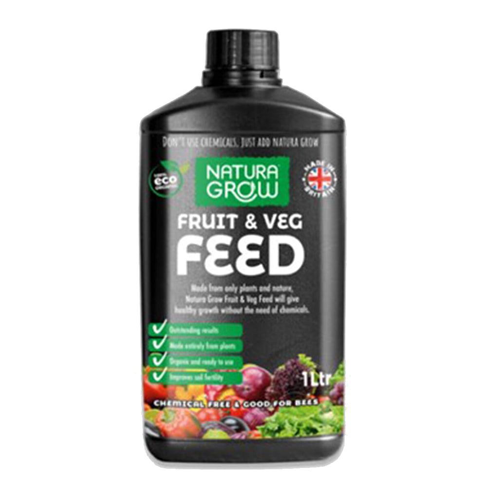 NATURA GROW 1L Chemical Free Fruit - Veg Feed