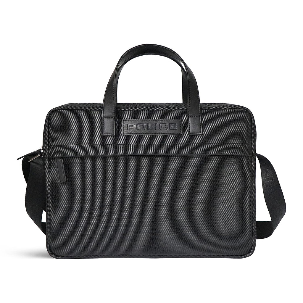 POLICE Arcelo Briefcase (14 Inch) - Black